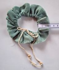 Leinen Halskrause, Kragen, f&uuml;r B&auml;ren oder Puppen, 3 cm