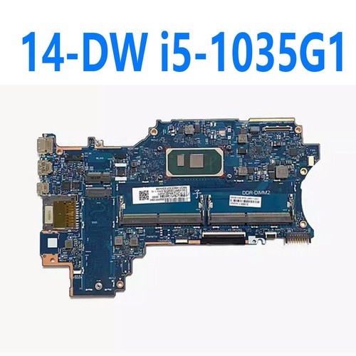 FOR HP PAVILION X360 14-DW  Laptop Motherboard 6050A3156701 L96511-601 i5-1035G1