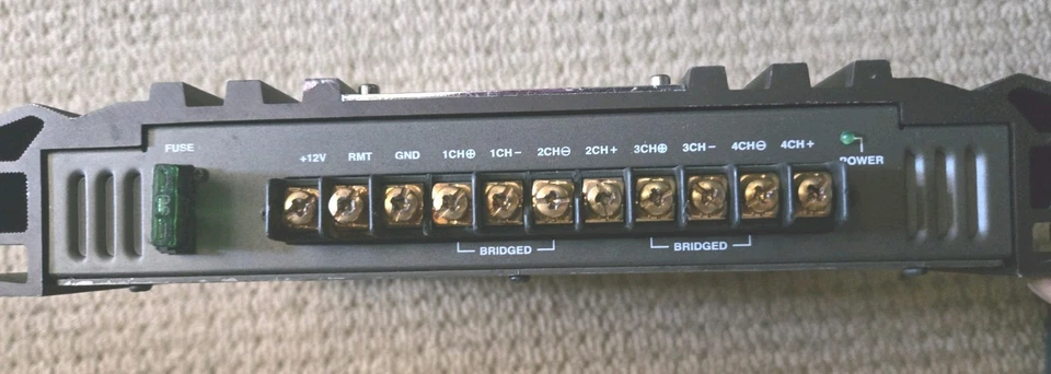 Hitron 4 Channel Power Amplifier 1000 Watts Model HRA-4100b - Image 4 of 4