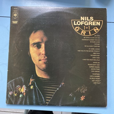 Nils Lofgren Grin 1+1 Vinyl Double LP CBS 1976