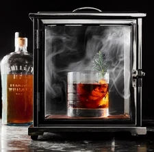 Crafthouse by Fortessa Professional, Glass Smoking Box for Cocktail/Cheese/Food