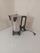 Vintage Sears Immersible Percolator Coffee Maker Electric Tested Works