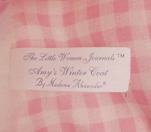 Abrigo de Invierno Amy 's Little Women Journal Madame Alexander ENVÍO GRATUITO Foto 3 de 4
