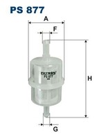 Filtron Kraftstofffilter PS 877 FüR