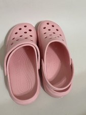 Pink Kids Clogs Slip On Sandals Lightweight Rubber Garden Shoes Comfort Casual