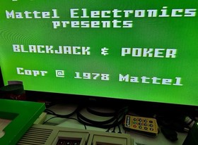 Intellivision Las Vegas Poker Blackjack CIB Cleaned & Tested EXCELLENT CONDITION