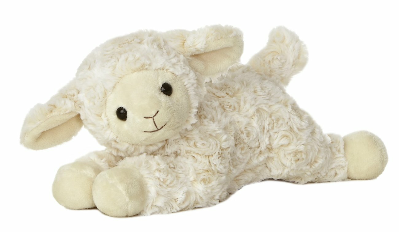 Ebba Sweet Cream Lamb Windup Musical Plush Toy Stuffed Animal 12