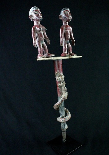 Art Africain Afrikanische Kunst African - Rare Sceptre "Colon" Mossi - 76 Cms ++ - Picture 8 of 11