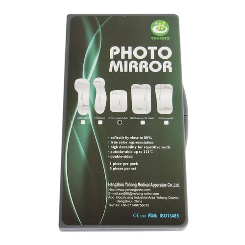 Dental Orthodontic Intraoral Photographic Mirror Glass Photo Mouth Reflector - Picture 46 of 60