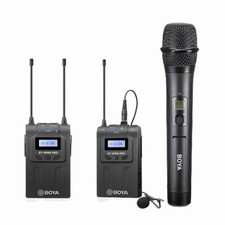 BOYA BY-WM8 Pro K4 Handheld Wireless Microphone Kit System For iPhone DSLR Video