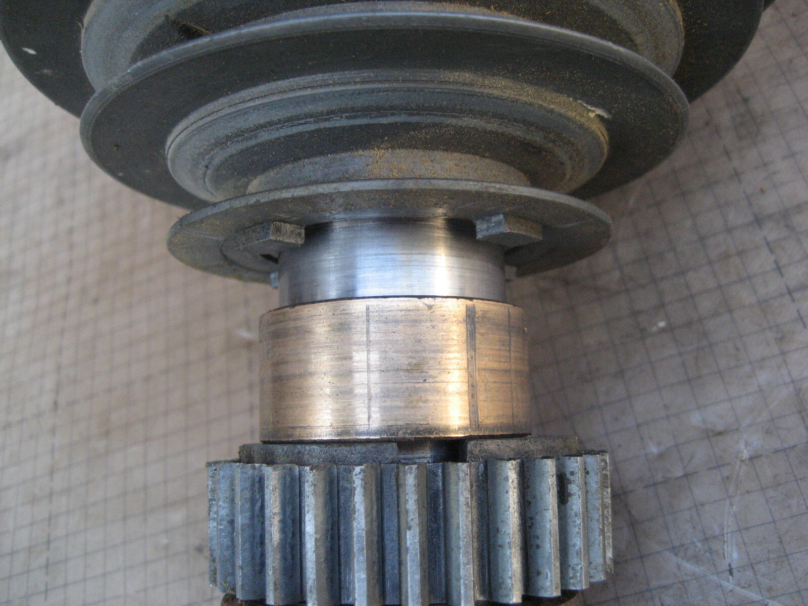VTG Atlas Craftsman 12" Metal Lathe Complete Headstock Spindle Assembly