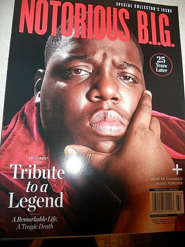 NOTORIOUS B.I.G.  CENTENNIAL ICONS MAGAZINE SPECIAL 2021-22 TRIBUTE To A LEGEND