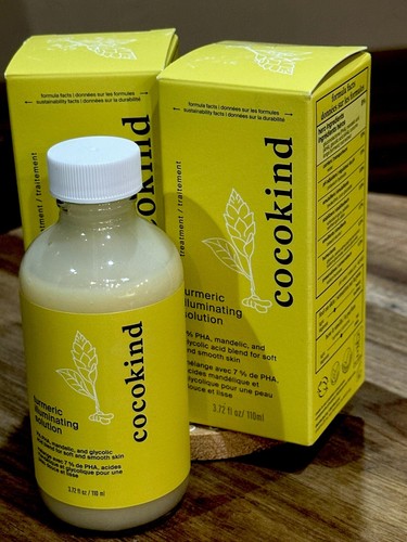 New!!! COCOKIND Turmeric Illuminating Solution 3.72 fl oz- Skin Care - 第 7/7 張圖片