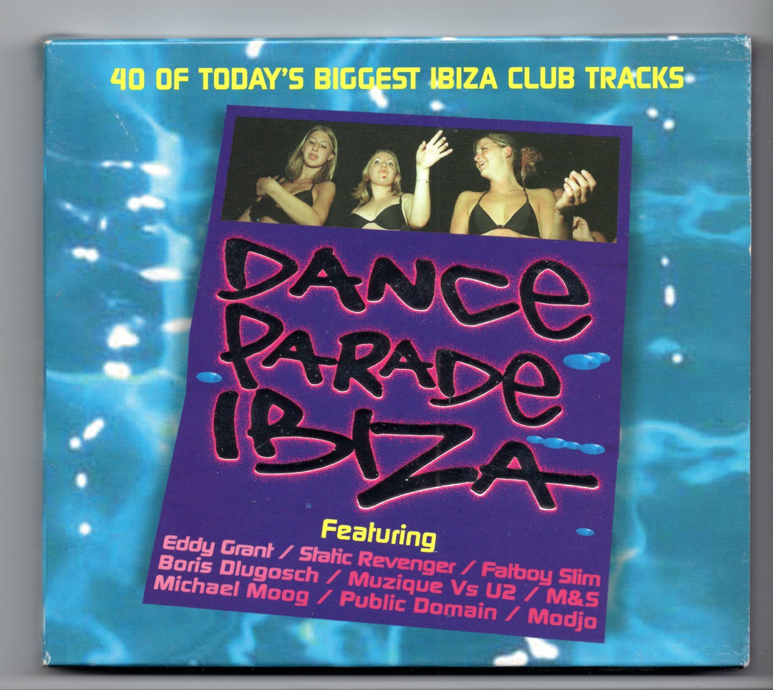 (JF341) Dance Parade Ibiza, 40 tracks various artists - 2001 double CD