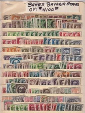 E2980: Better Bavaria Stamp Collection; CV $4100