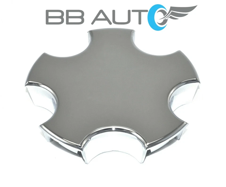 NUEVO Juego de 4 tapacubos centrales cromados para Chevrolet Corvette Z06 2000-2004 Foto 2 de 4