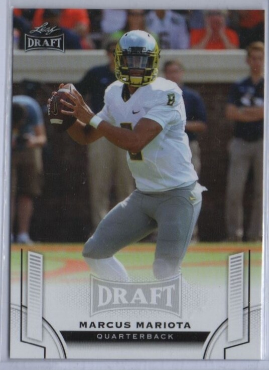 2015 Leaf Draft Marcus Mariota #82 Rookie