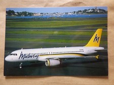 AIRBUS A 320 MIDWAY N300ML / CARTE POSTALE