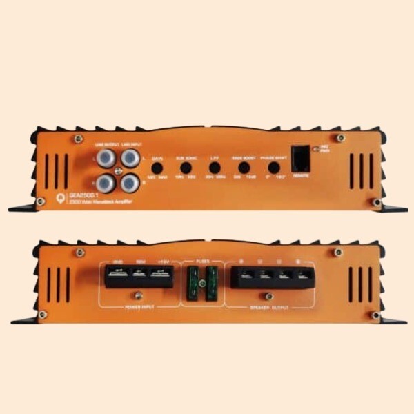 Quantum Audio QEA2500.1D 2500W ClassD Monoblock Amplifier 811536032980