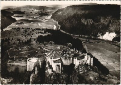 CPM LA CLUSE-et-MIJOUX Luftaufnahme - Le Fort de Joux (1196799)