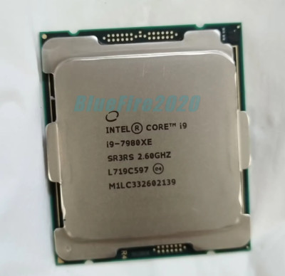 Intel Core i9-7980XE SR3RS 18 Core 2.6GHz 24.75MB 165W LGA2066 Support X299 C422