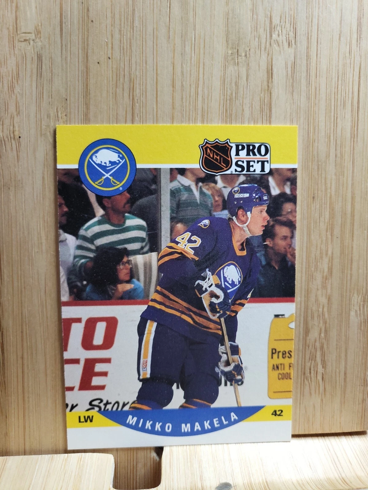 1990 Pro Set Hockey Mikko Makela #418