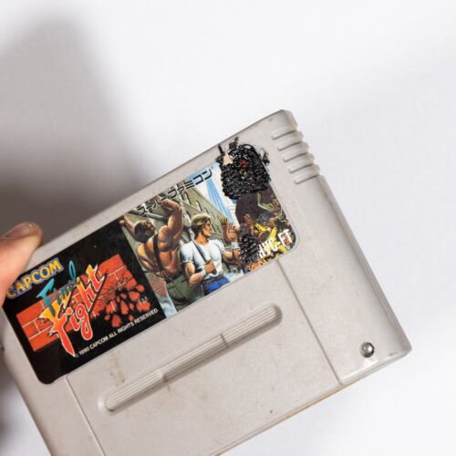 *DAMAGED LABEL* Final Fight 1 (Super Famicom, 1990) Tested Japan Import Capcom - Picture 3 of 3