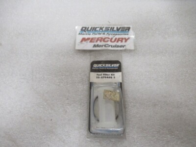 R19 Mercury Quicksilver 35-87946Q3 Fuel Filter Kit OEM New Factory Boat Parts