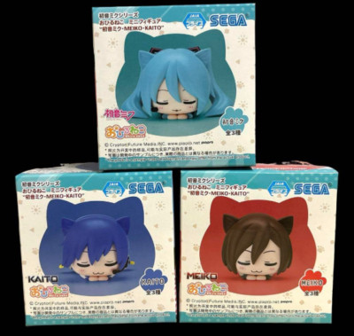 Hatsune miku series KAITO MEIKO & MIKU Ohiruneko Mini Figure SEGA Limited 2024