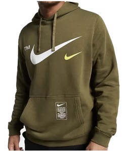 nike overbranded hoodie