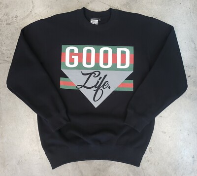 MDM ''GOOD LIFE'' CREWNECK SWEATER Black Air Max 97 Undft ''Undefeated''
