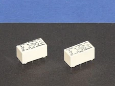 Siemens V23042-A2003-B101 12V Dc Imprimer Dil Relais Relay 2 Pièce Ensemble Neuf