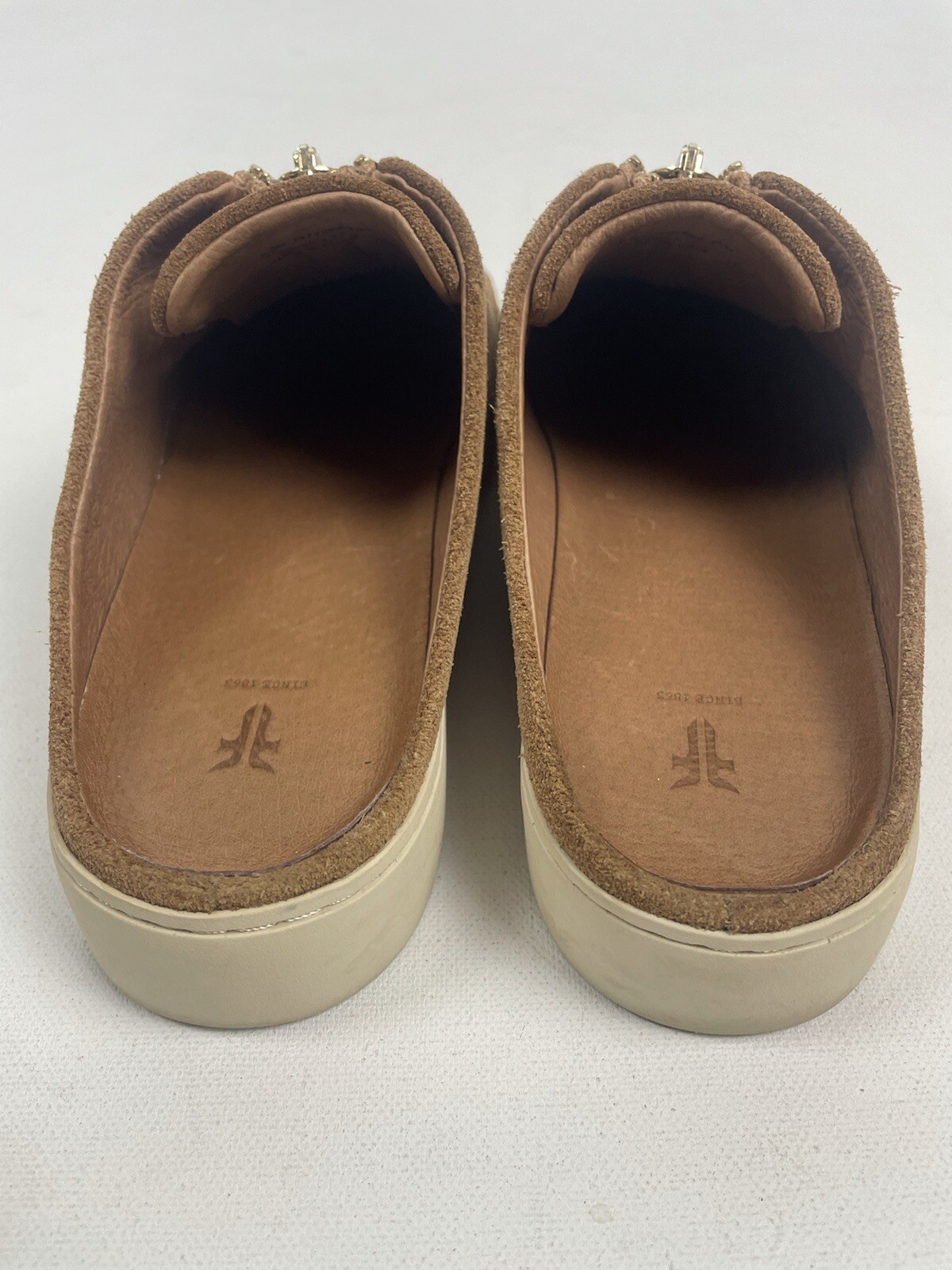 Frye Women's Lena Zip Mule Suede Sneaker Womens Size 6.5 eBay