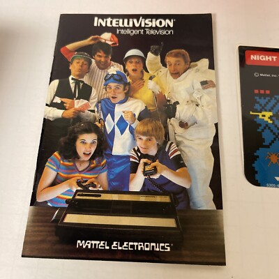 Jeu Intellivision Night Stalker - Avec Boîte + 1 Overlay - Sans Notice - État Correct
