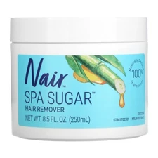 NAIR Spa Sugar Hair Remover, All-Over Body, Natural Ingredients, 8.5 fl oz *NEW*