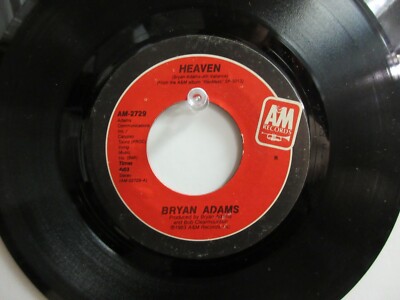 💥' BRYAN ADAMS ' HIT 45 + Picture Sleeve[HEAVEN] 1985 !💥 | eBay