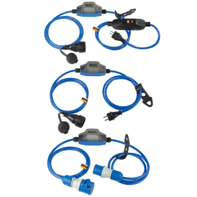 Stromzähler ROCO 230V MID konform Wechselstromzähler 16A Schuko PRCD CEE IP44