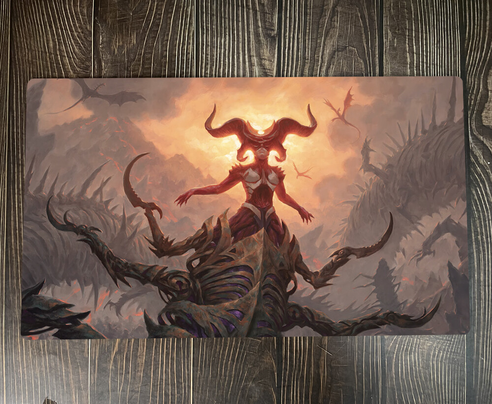 Sheoldred, the Apocalypse MTG Playmat Trading Card Game Mat TCG