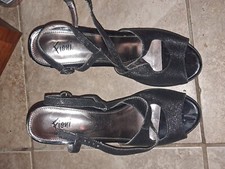 Woman's Fioni Sparkle Strappy High Heels- 6.5