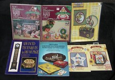 Decoupage LOT Mixed Florals Christmas Advanced Techniques Olde English