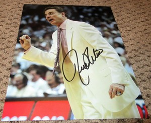 rick pitino autograph