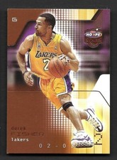 2002-03 Hoops Stars Five-Star #144 Derek Fisher Los Angeles Lakers 32/299