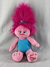 Build A Bear Trolls Princess Poppy Pink 23 inch With Sound Stuffed Plush 2017