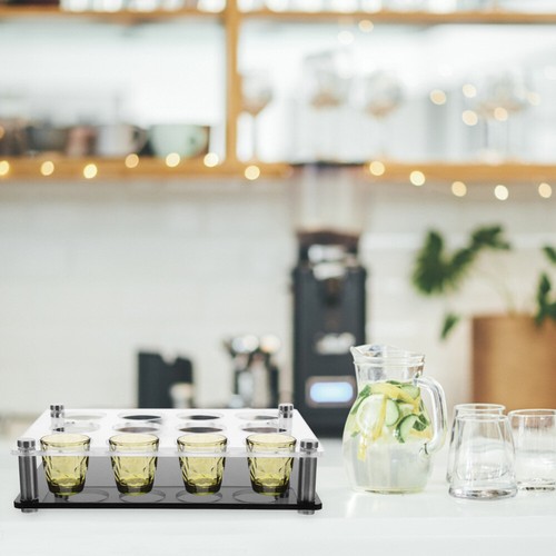 Set of Cup Holder Home Party Supplies Practical Shot Glasses Tray eBay