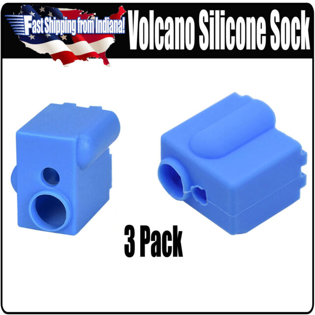Volcano Heater Block Silicone Sock Original Style Volcano Hotend 3 Pack