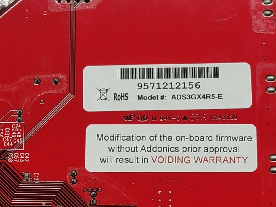 Addonics PCI-X ADS3GX4R5EM - Image 4 of 4