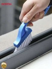 1pc Hand-Held Gap Cleaning Brush - Door, Window & Track Groove Cleaner - NEW
