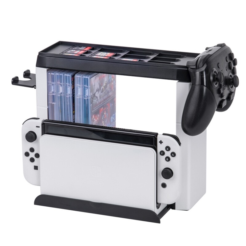 Video Game Storage Shelf Tower Rack Disc Holder Stand for OLED eBay