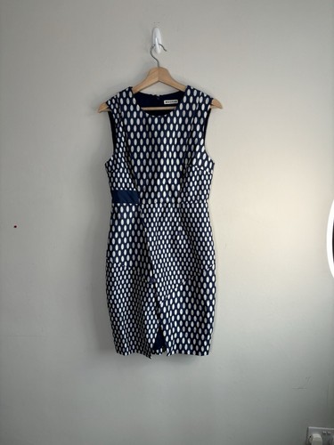 Whistles Womens Dress Size 10 Navy Blue Party Occasion Evening