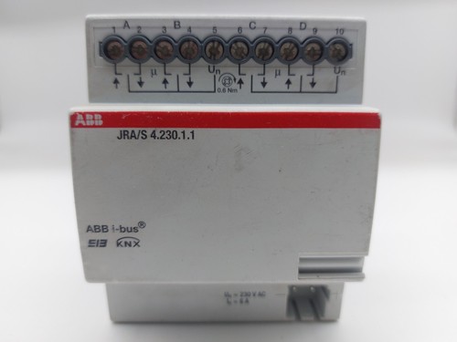 ABB KNX EIB JRA/S 4.230.1.1 Blind actuator 4-fold 230V AC 2CDG 110 130 R0011 - Picture 2 of 8